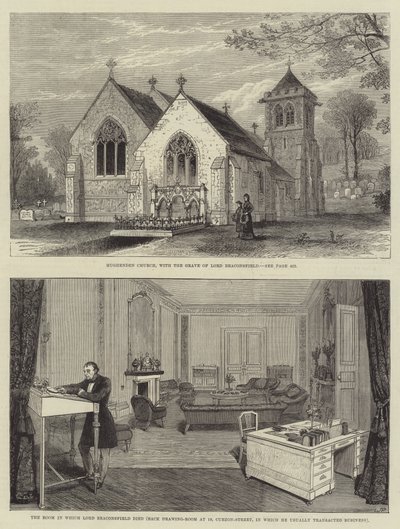 The Late Lord Beaconsfield by Walter Paget